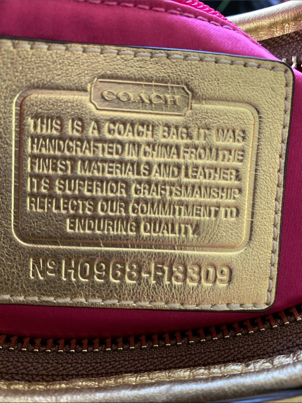 Coach Hobo handbag /Shoulder bag - Picture 11 of 12